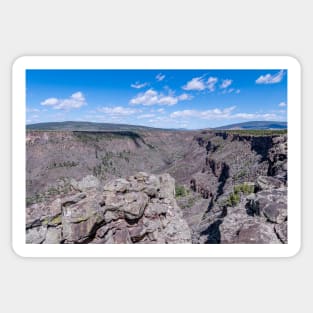 Chawalauna Overlook at Wild Rivers Recreation New Mexico Sticker